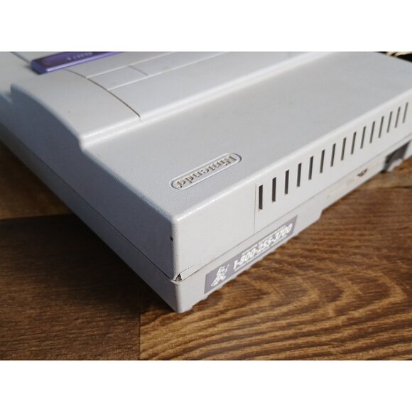 Super Nintendo Console SNES System SNS-001 Tested & Working - Picture 8 of 12